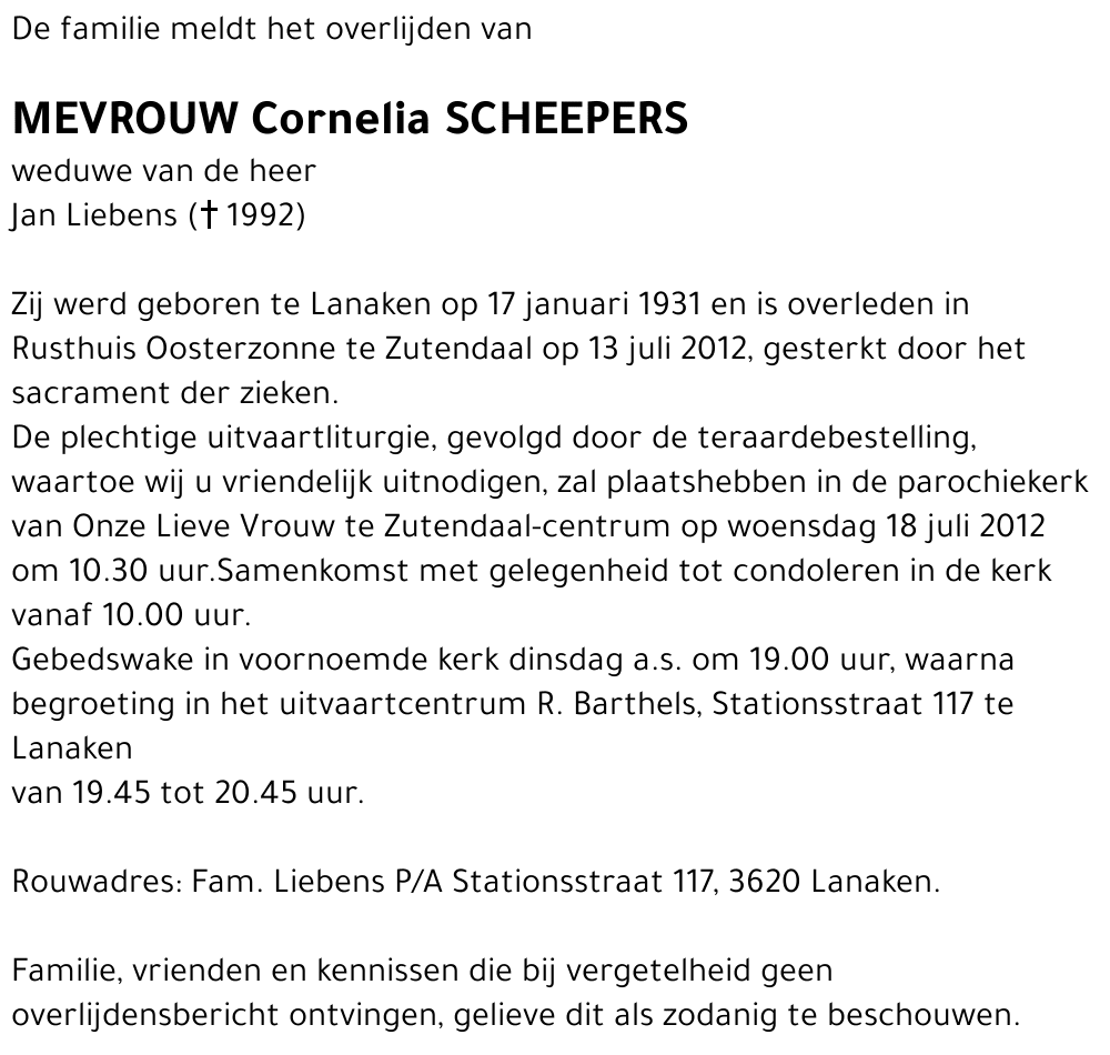 Cornelia Scheepers