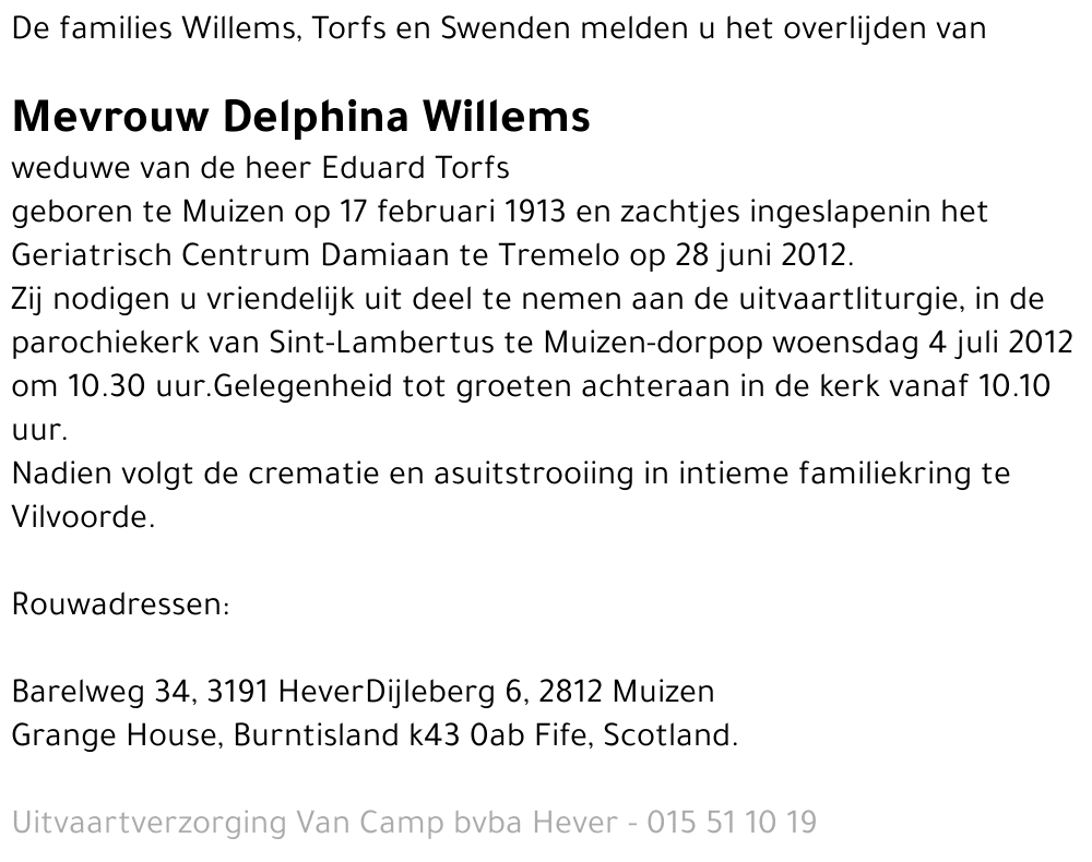 Delphina Willems