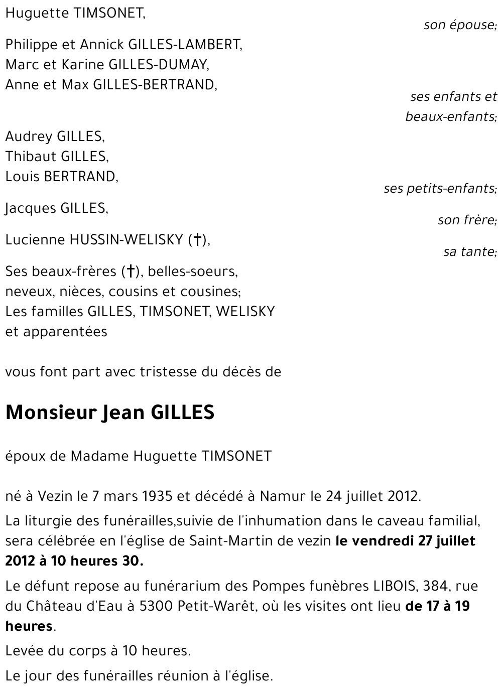 GILLES Jean