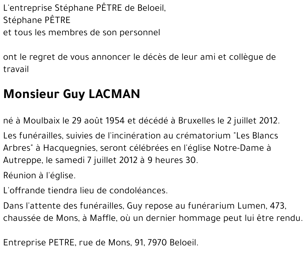 Guy LACMAN