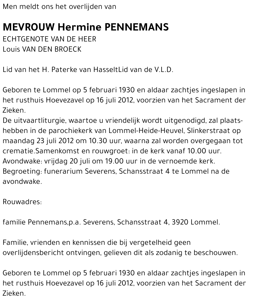 Hermine Pennemans