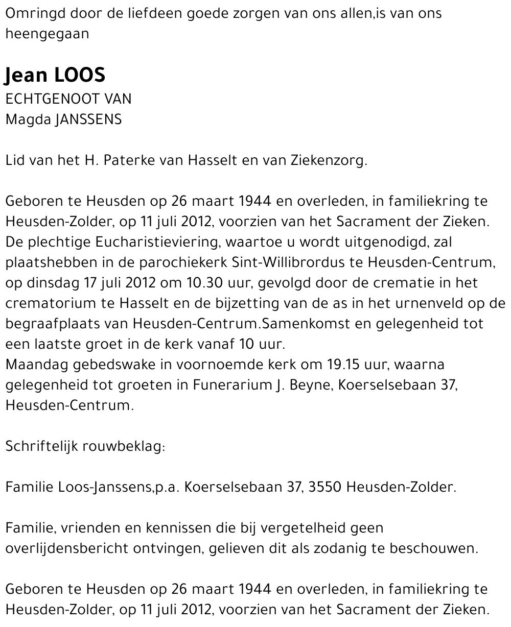Jean Loos