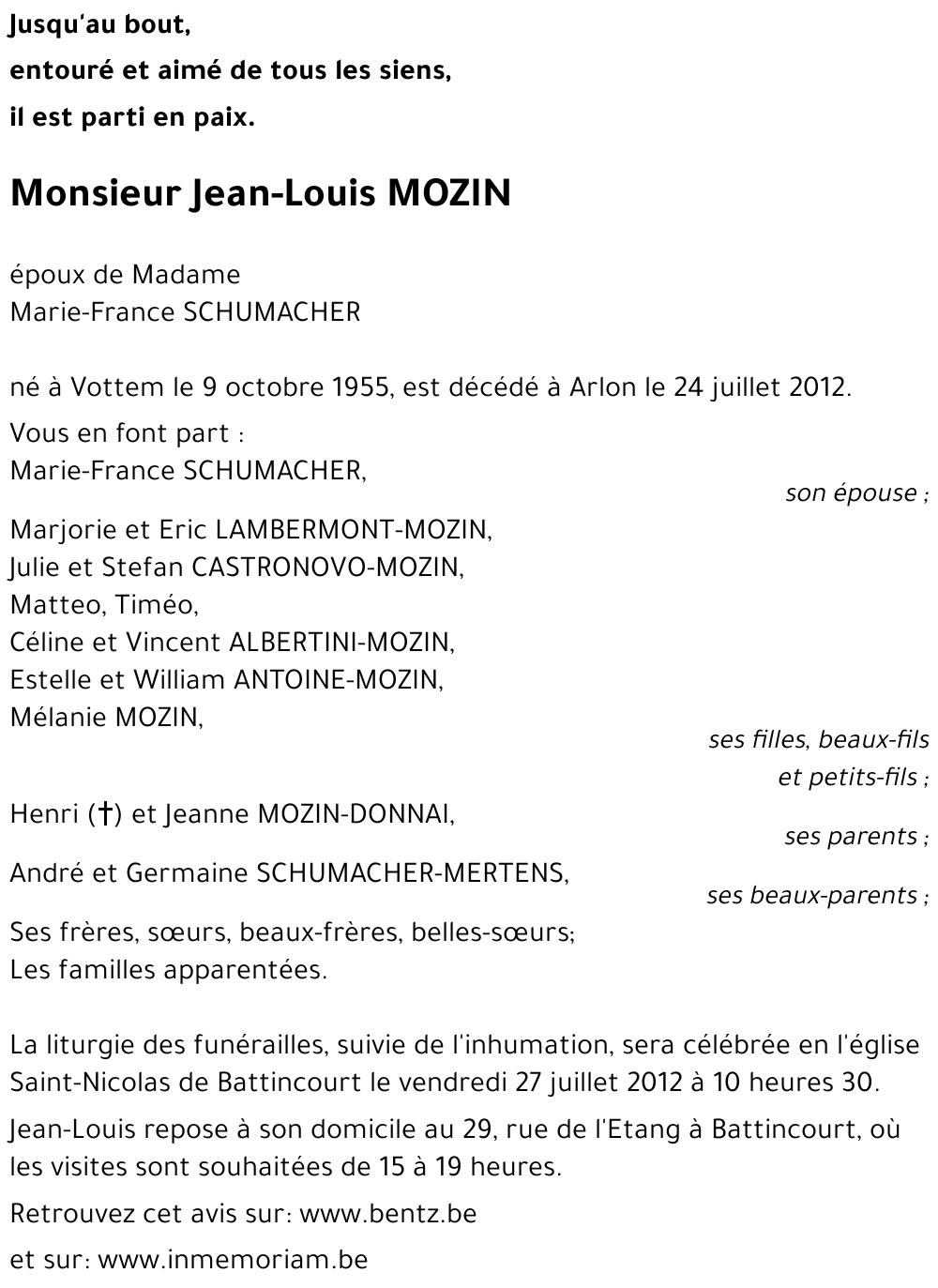 Jean-Louis MOZIN