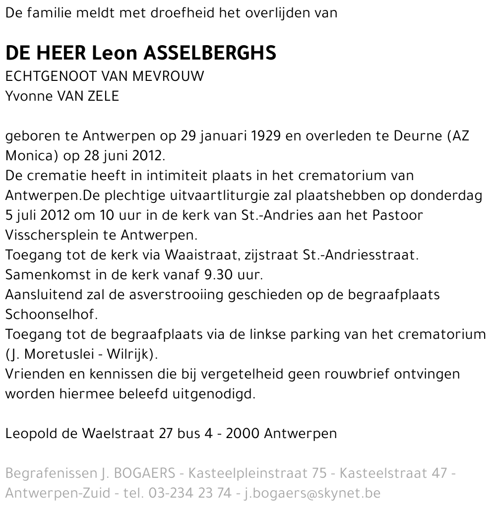 Leon Asselberghs