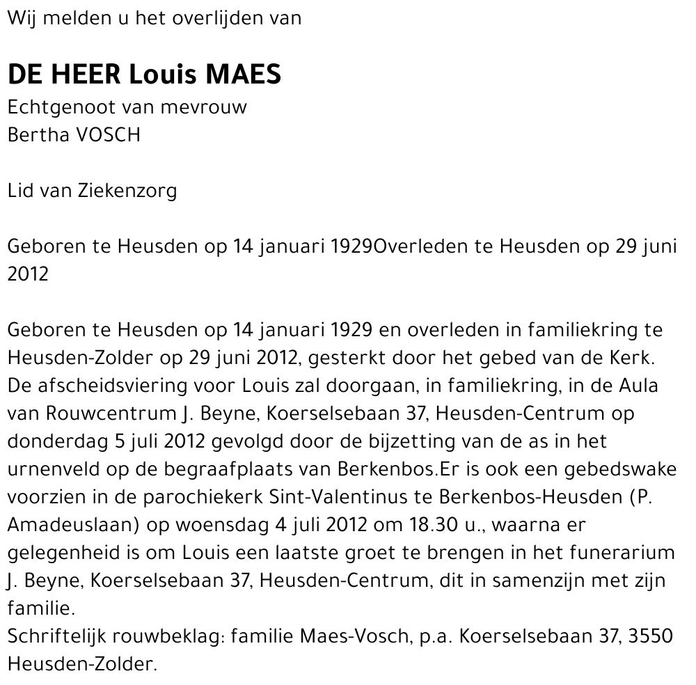 Louis Maes