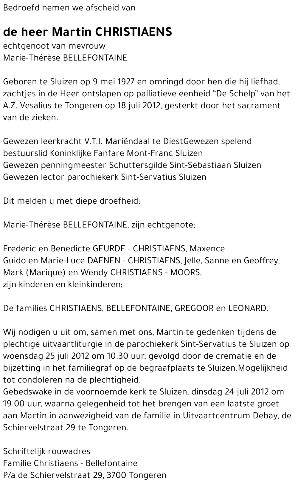 Martin Christiaens