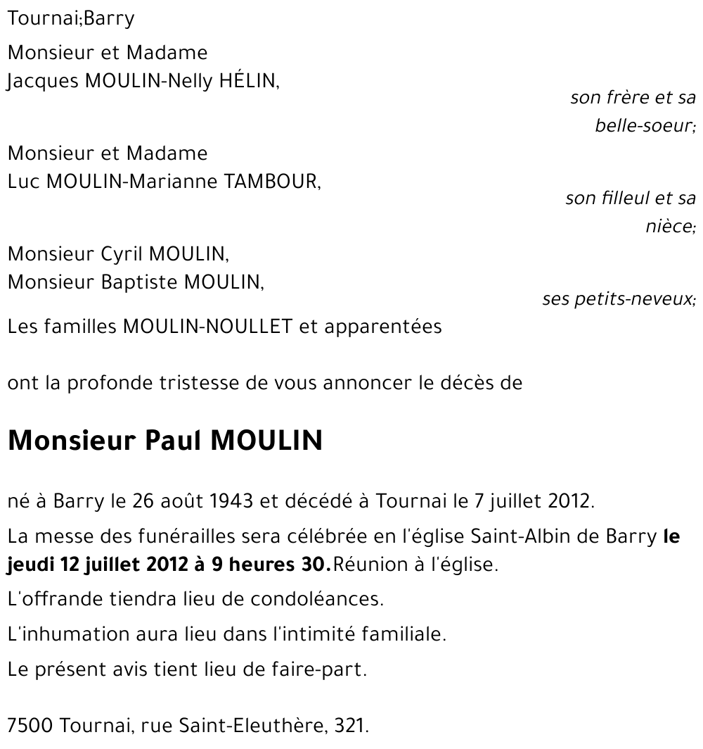 Paul MOULIN