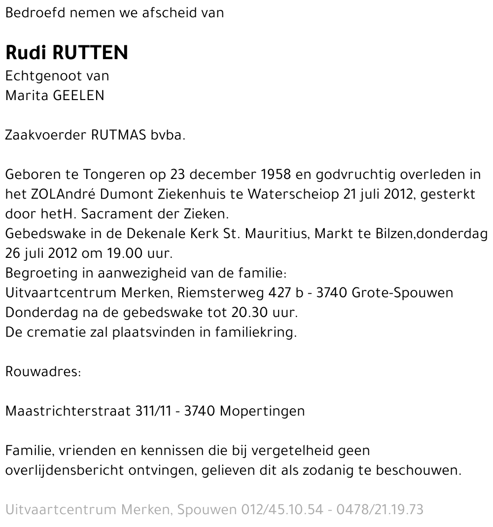 Rudi Rutten