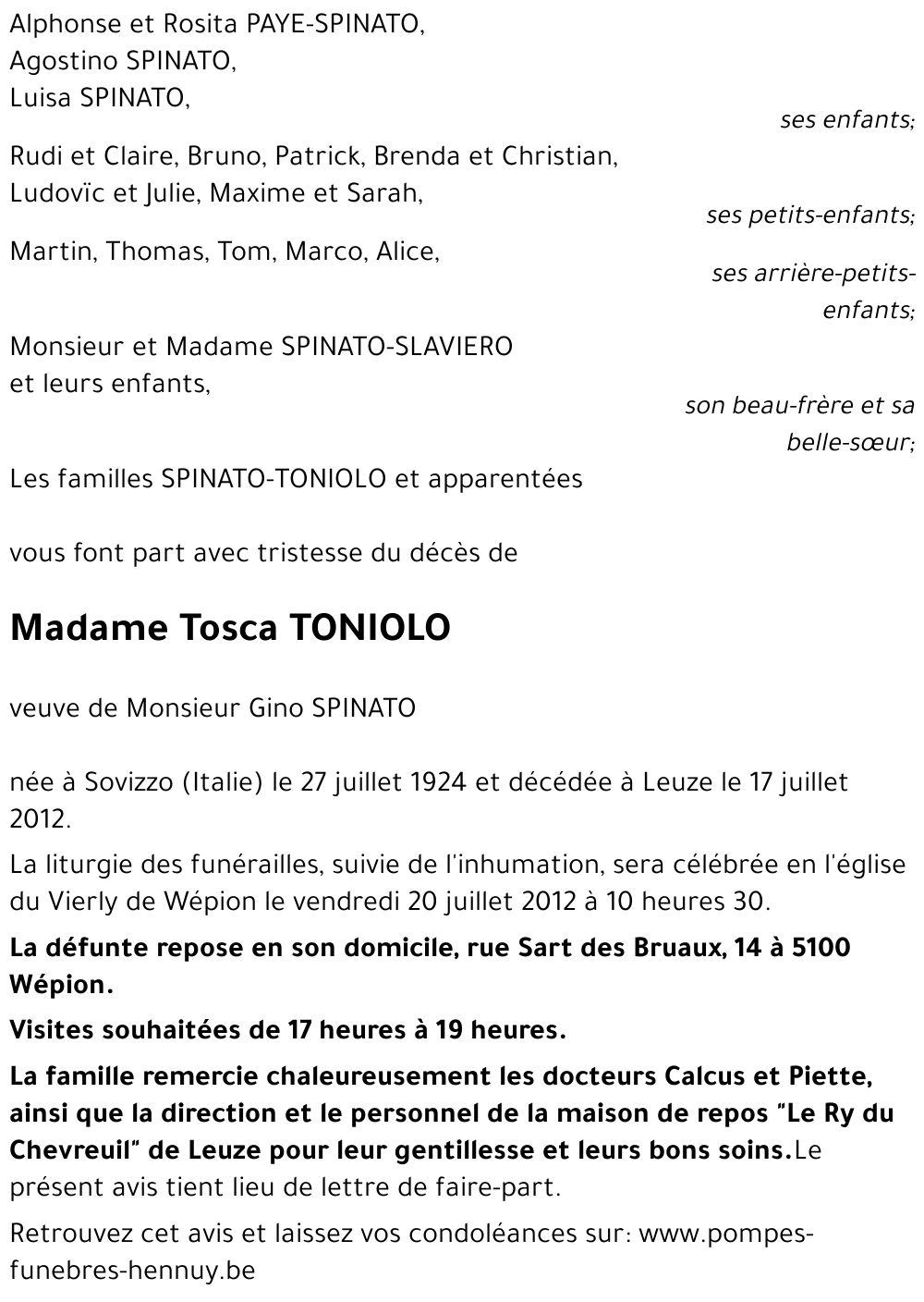 Tosca TONIOLO
