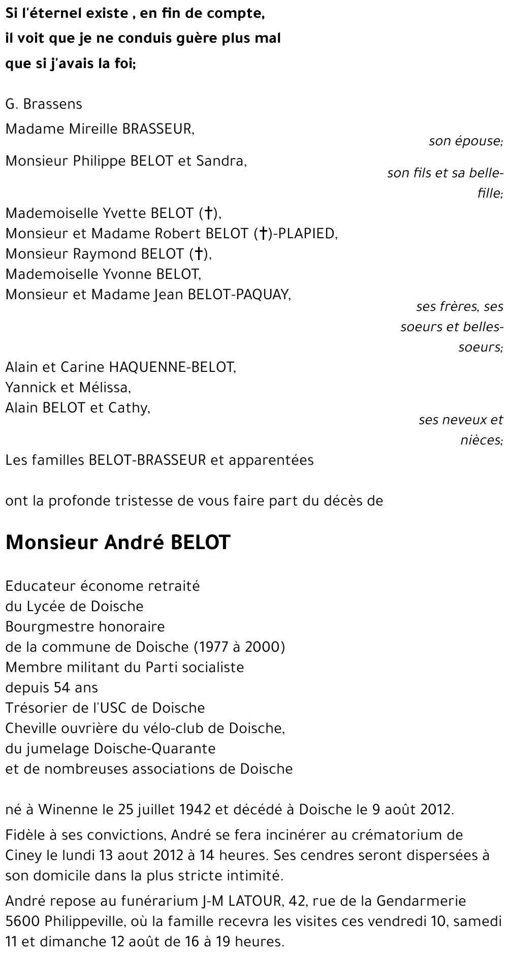 André Belot