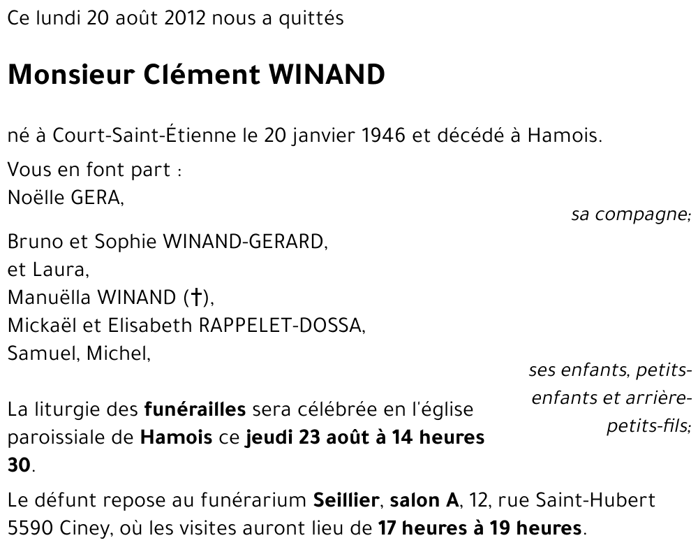Clément WINAND