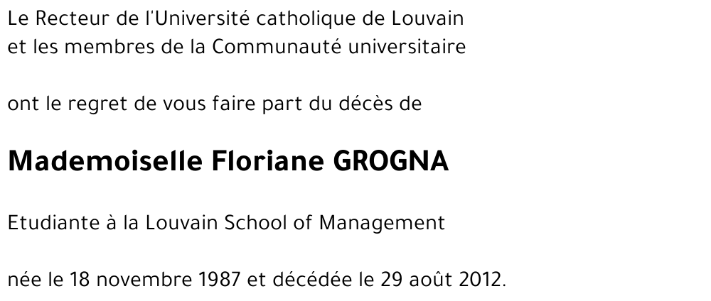Floriane GROGNA