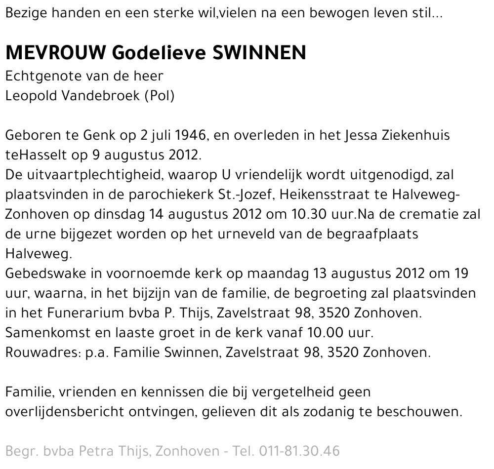 Godelieve Swinnen