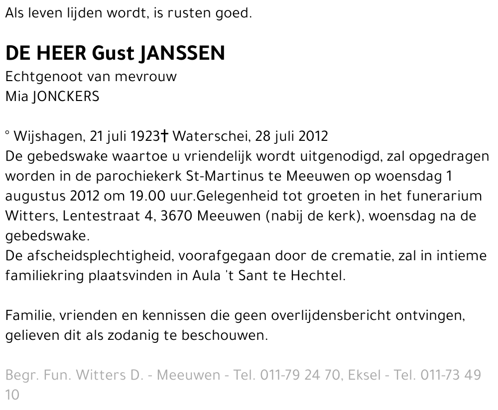 Gust Janssen