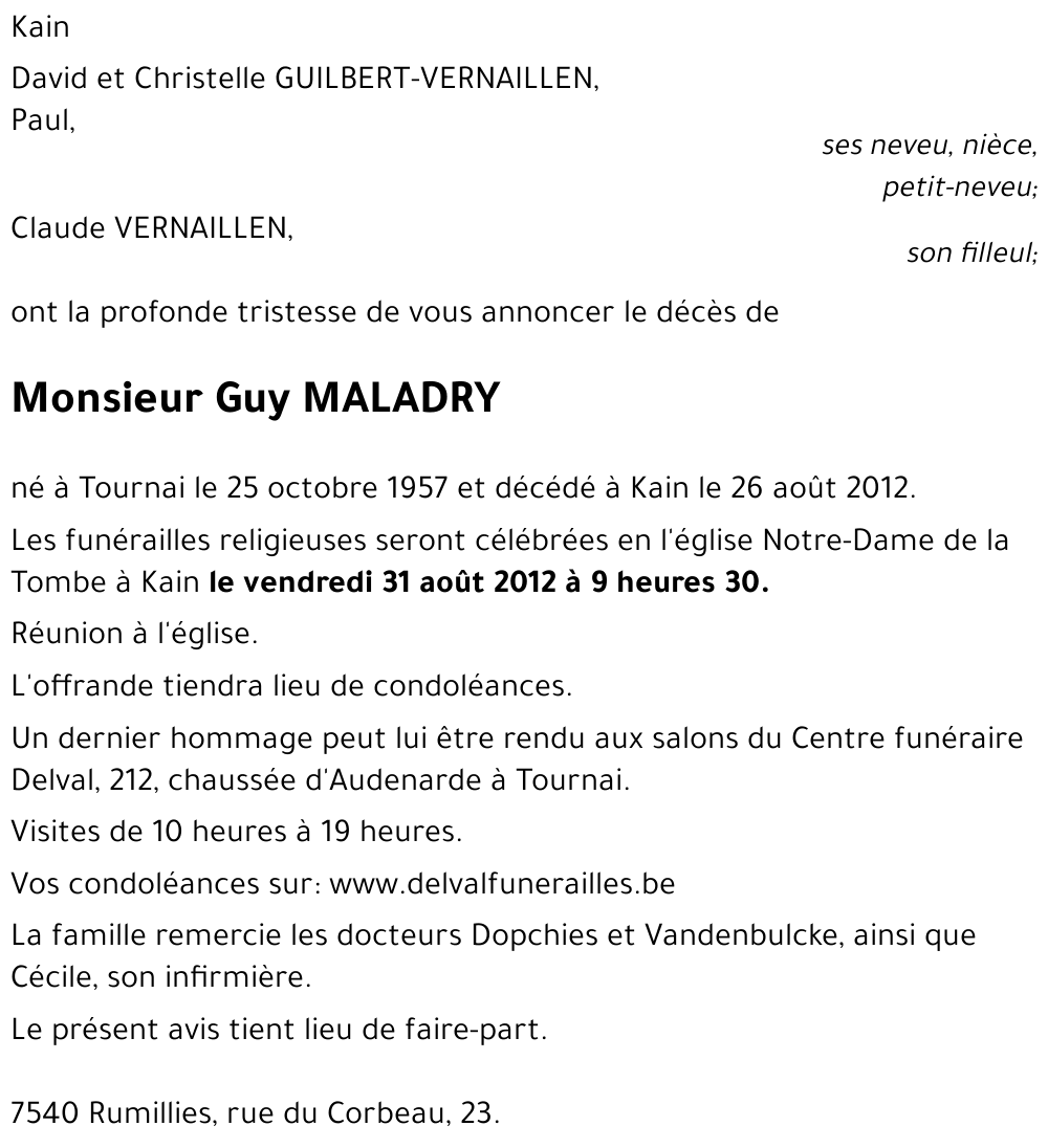 Guy MALADRY