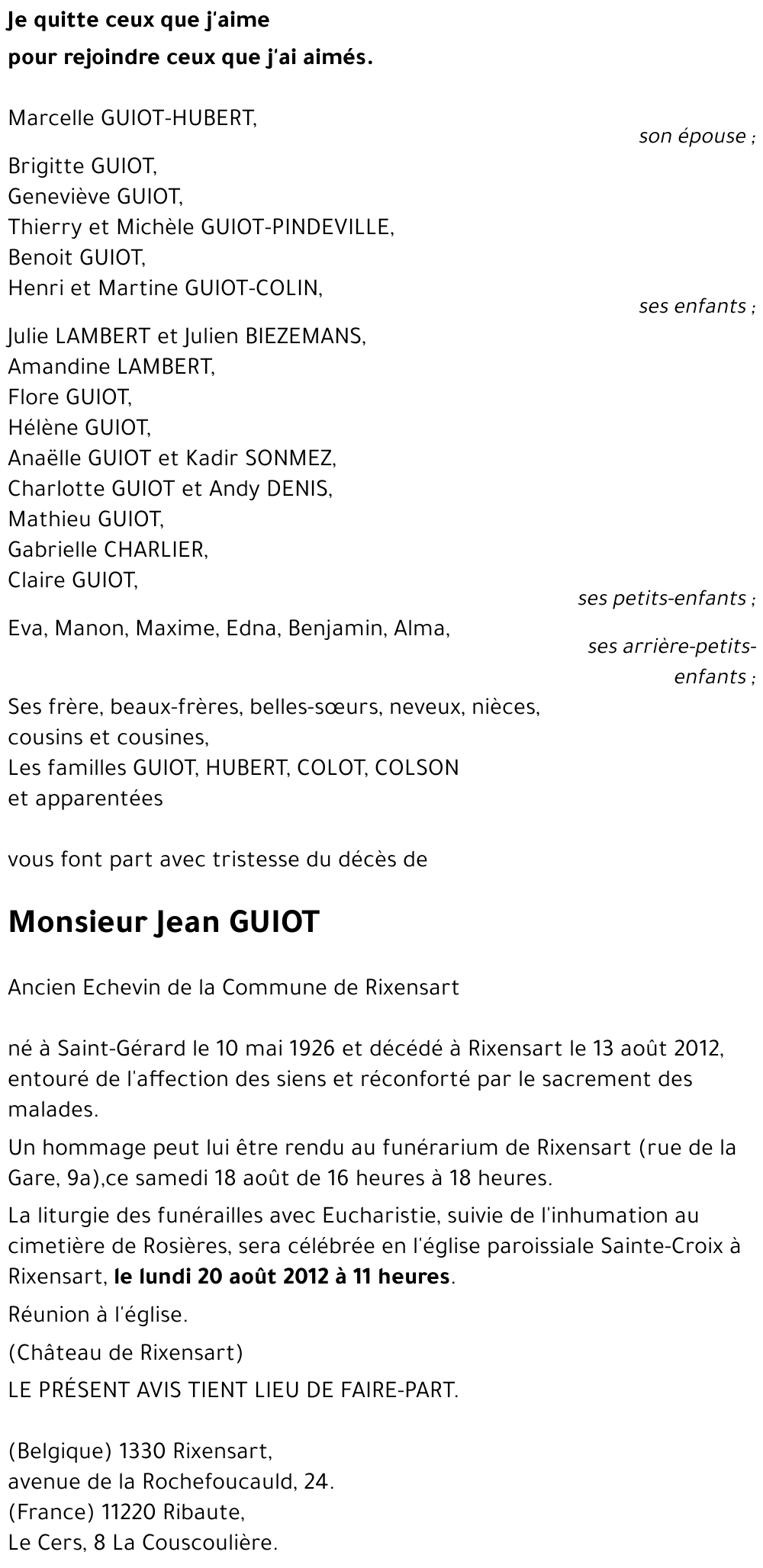 Jean GUIOT