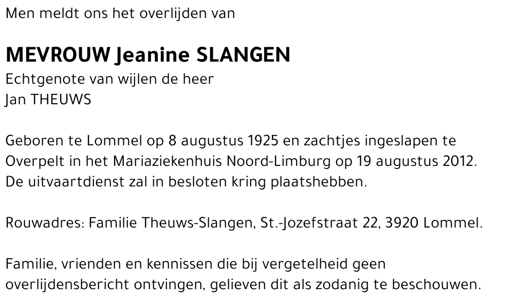 Jeanine Slangen