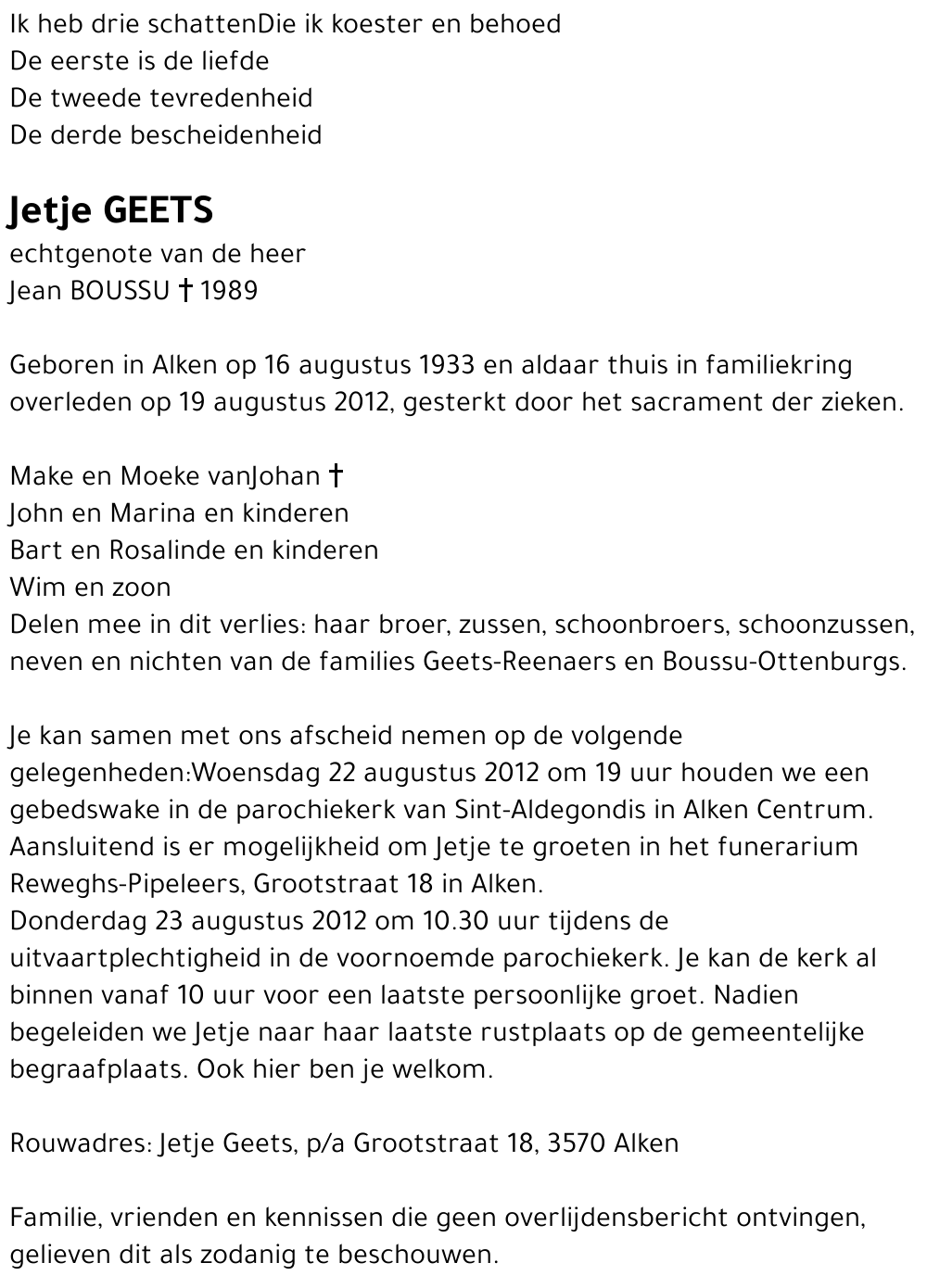 Jetje Geets