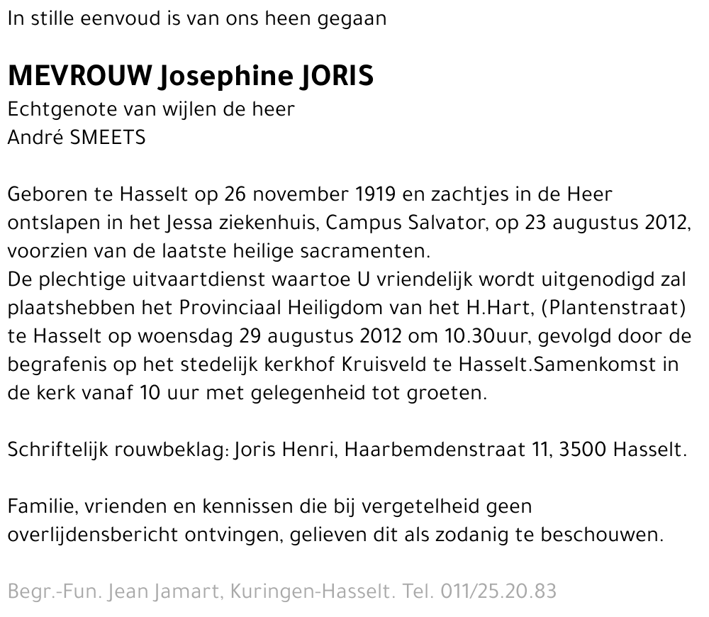 Josephine Joris