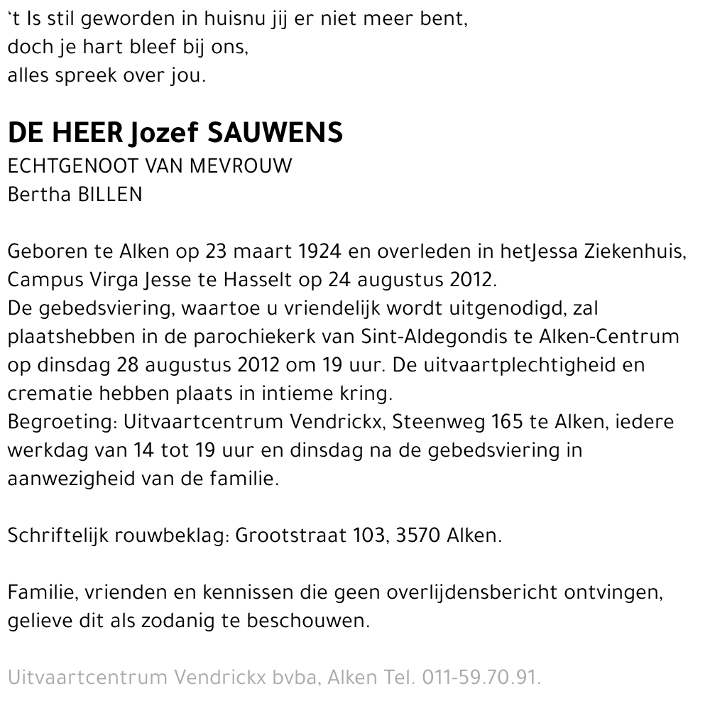 Jozef Sauwens