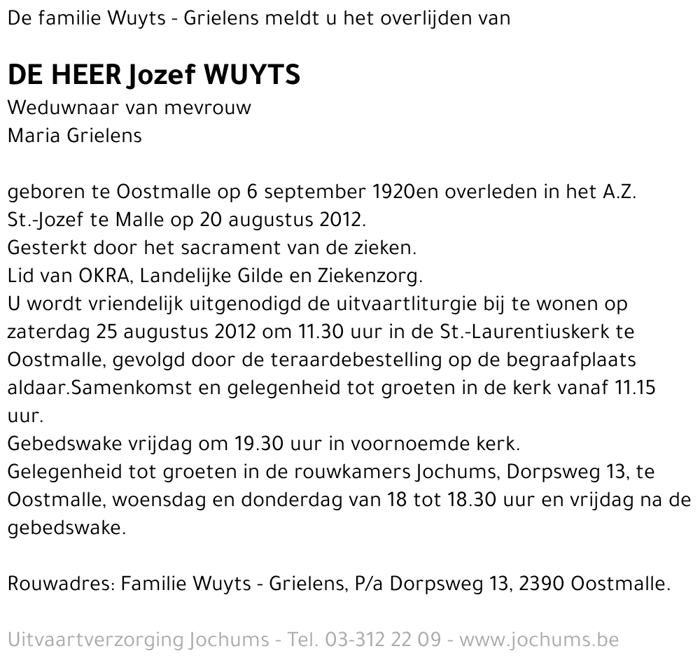 Jozef Wuyts