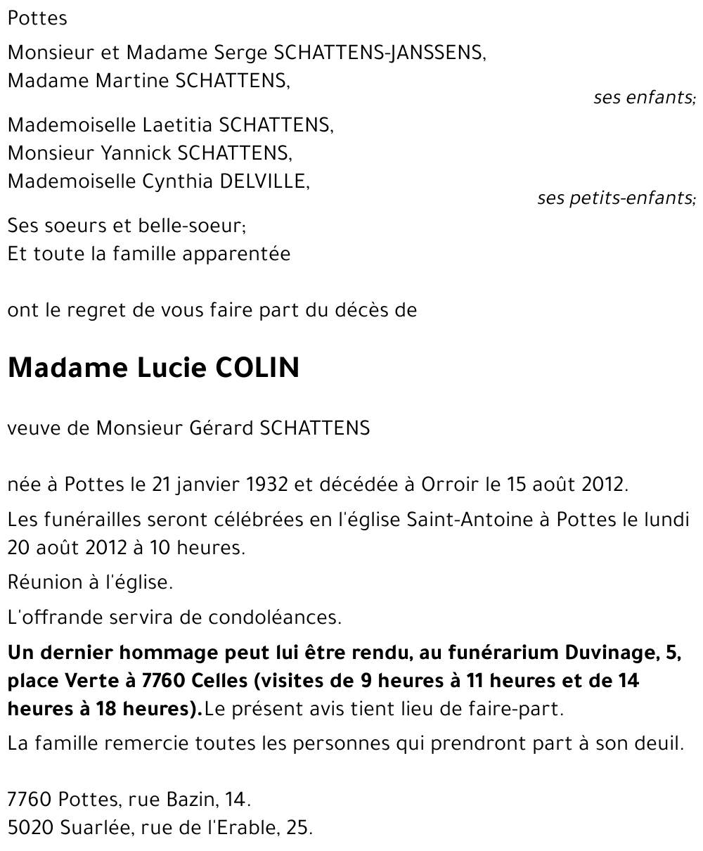 Lucie COLIN