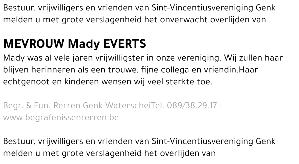 Mady Hélène Everts