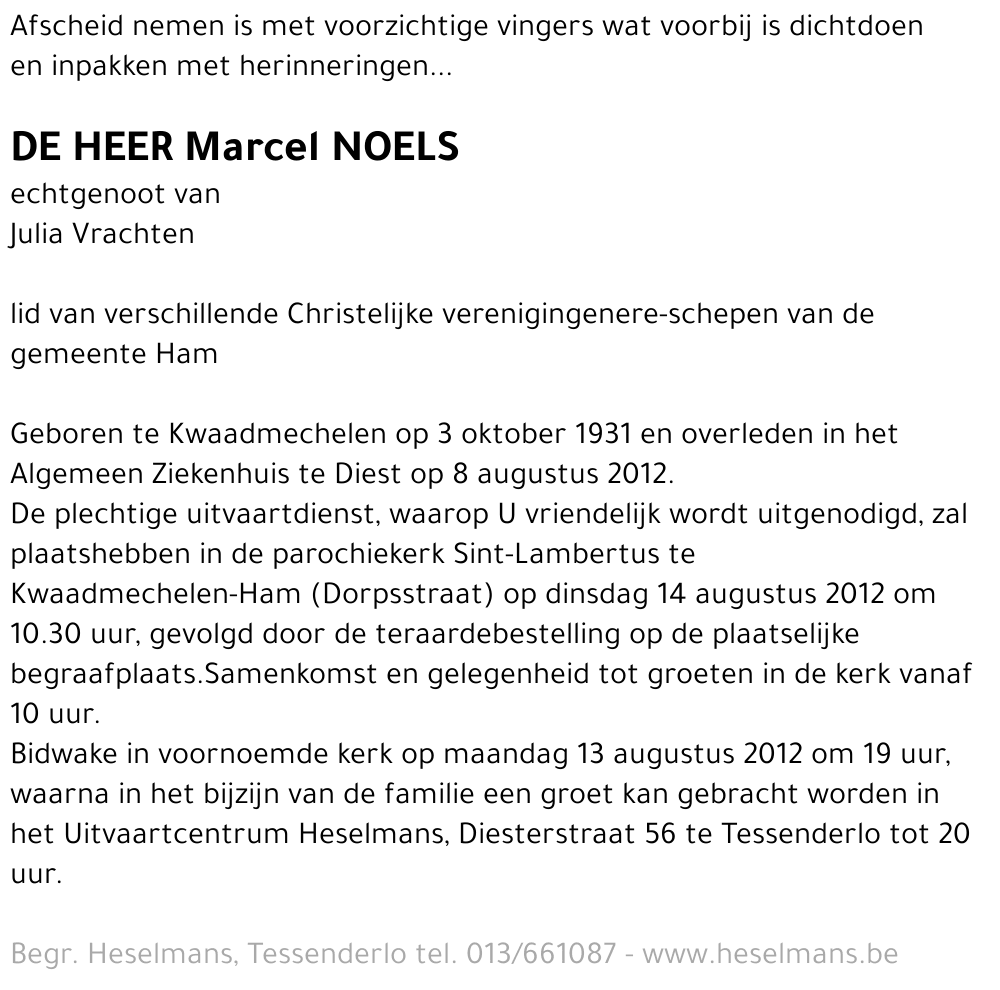 Marcel Noels