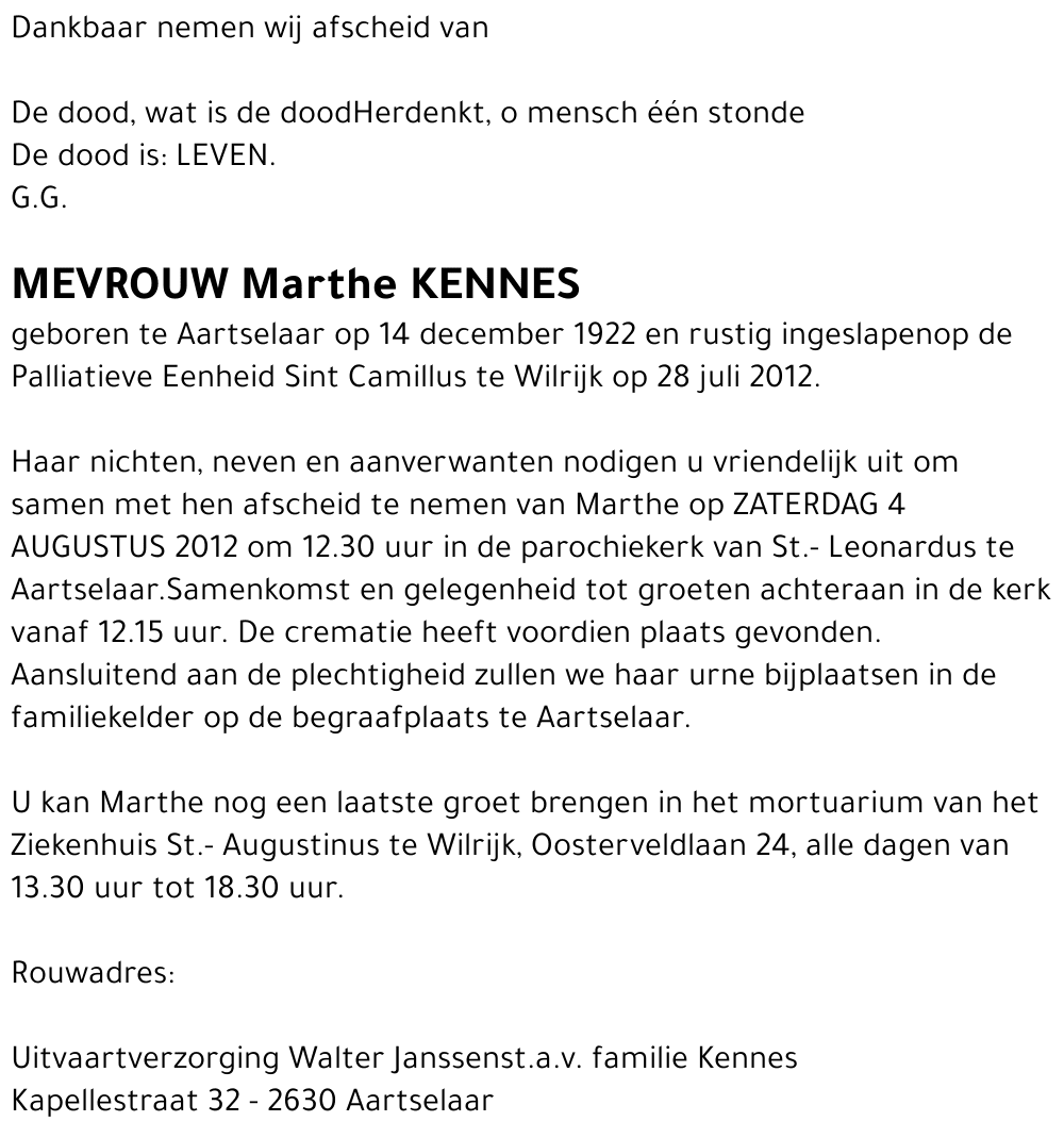 Marthe Kennes