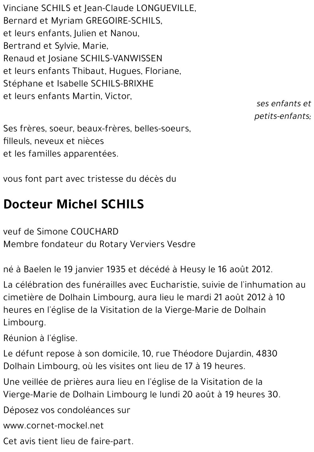 Michel SCHILS