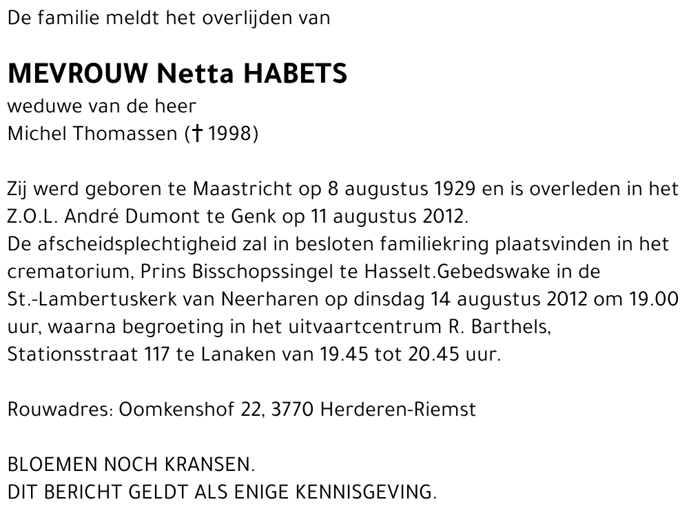 Netta Habets