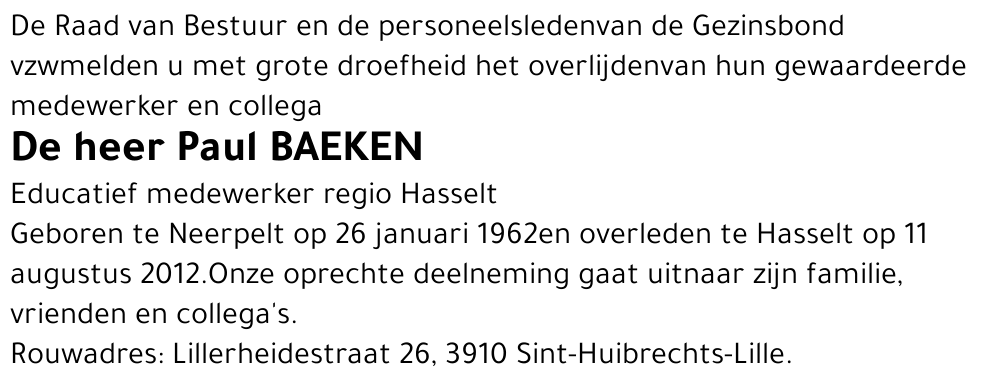 Paul Baeken