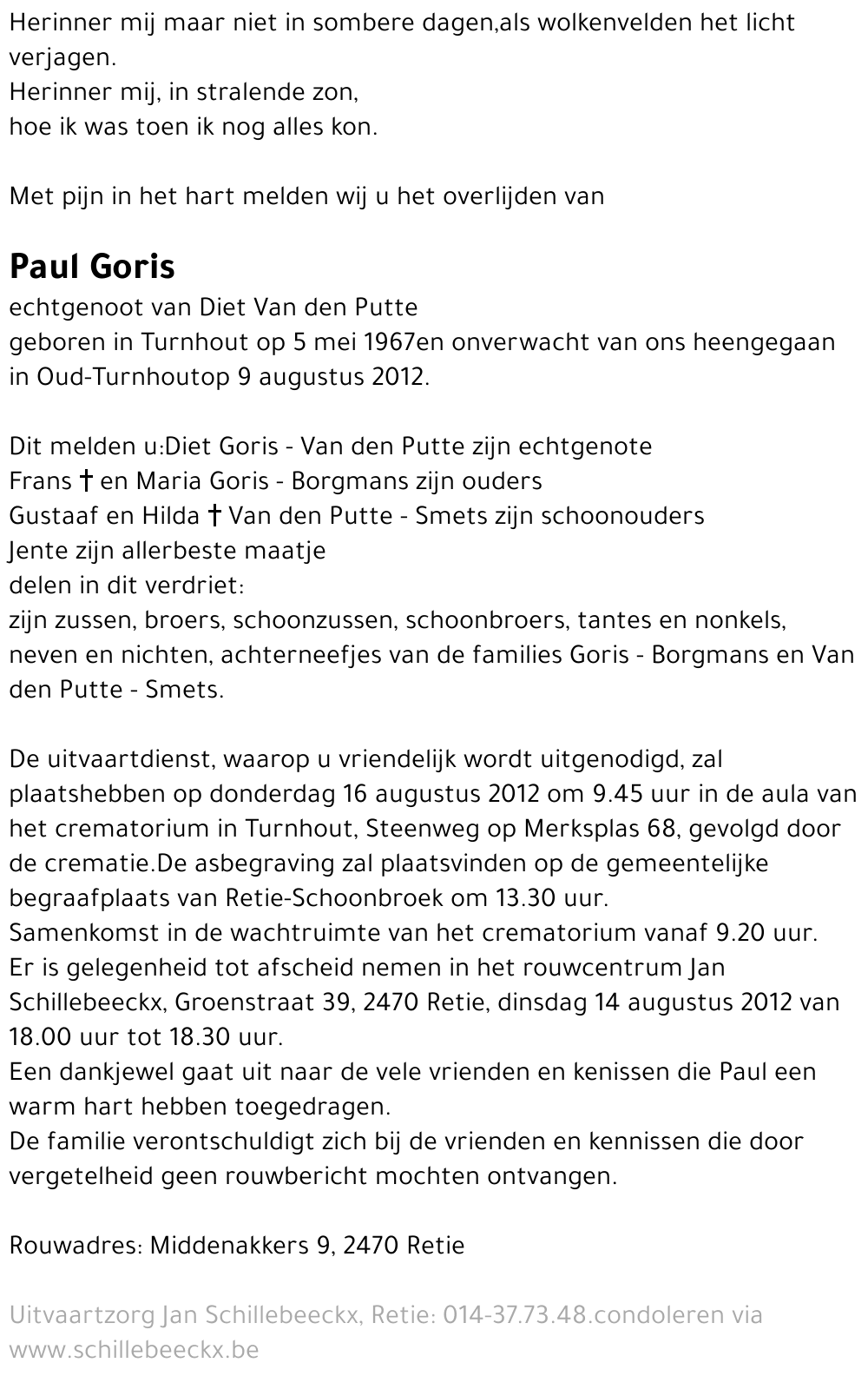 Paul Goris
