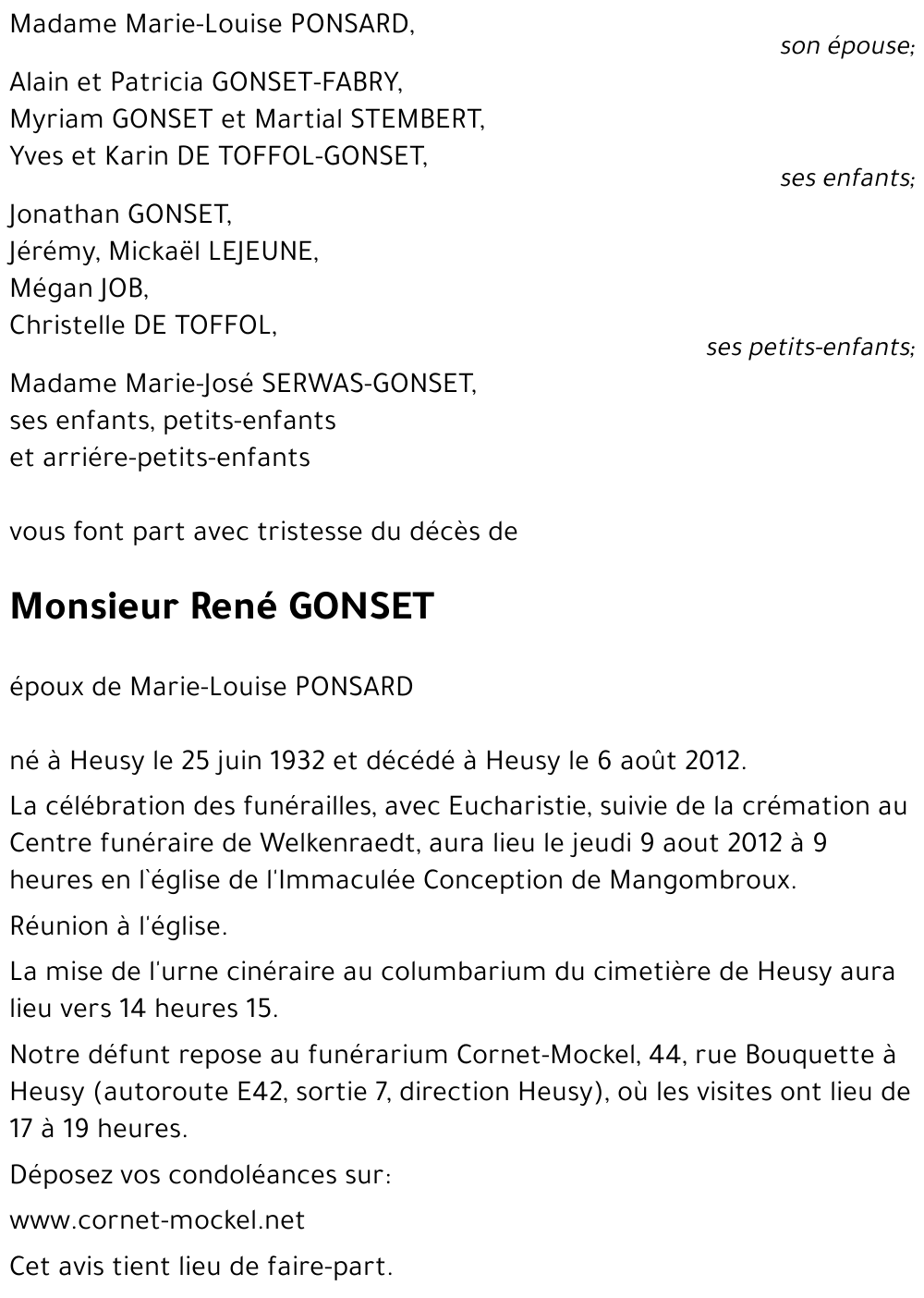 René GONSET