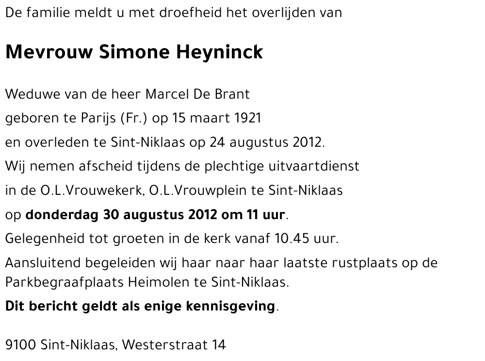 Simone Heyninck