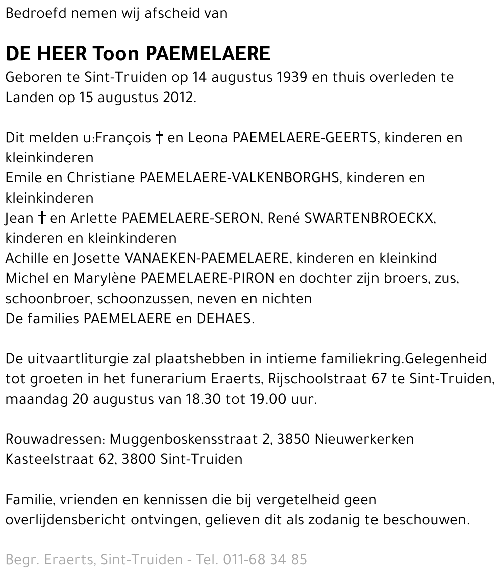 Toon Paemelaere