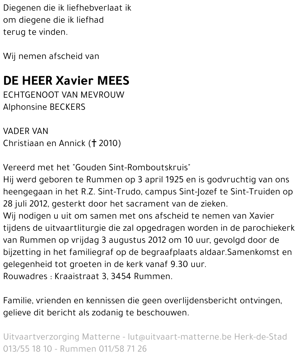 Xavier Mees