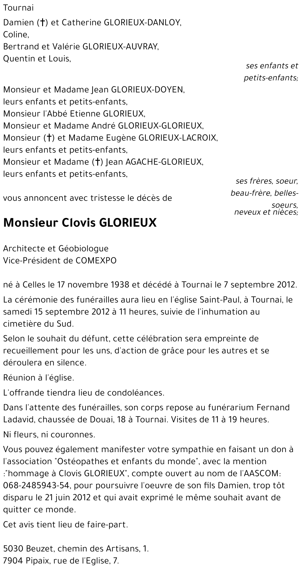 Clovis GLORIEUX