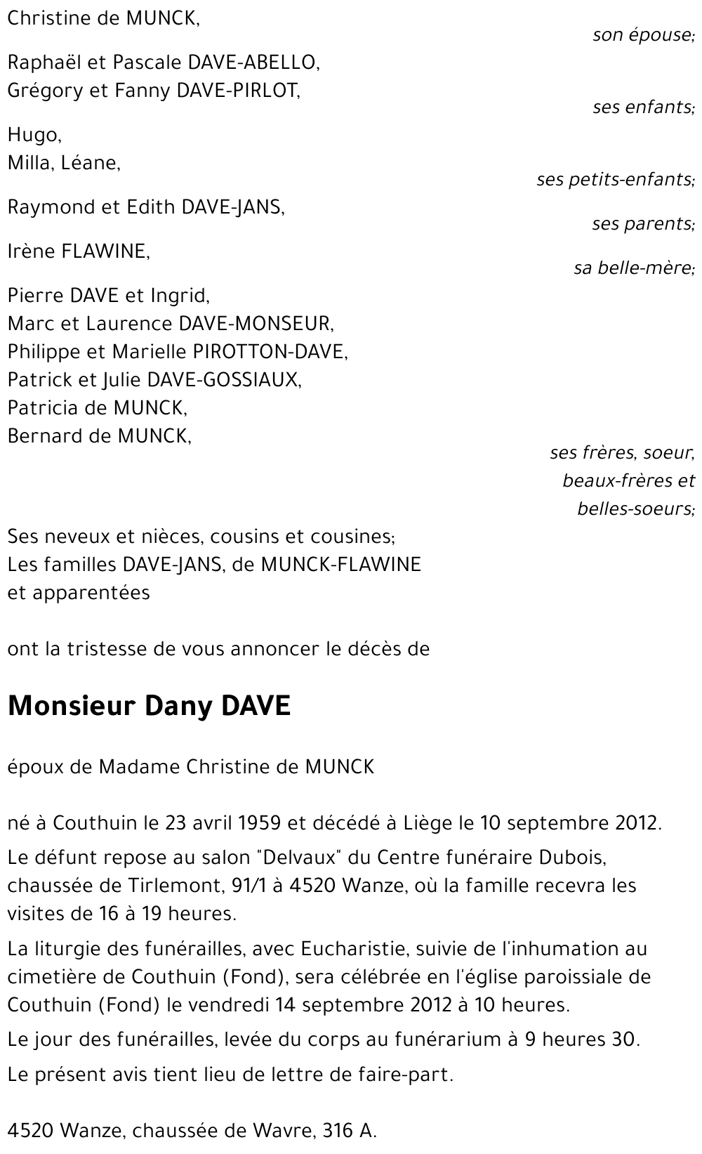 Dany DAVE