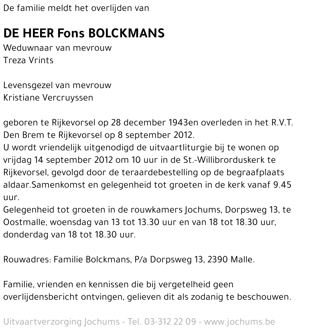 Fons Bolckmans