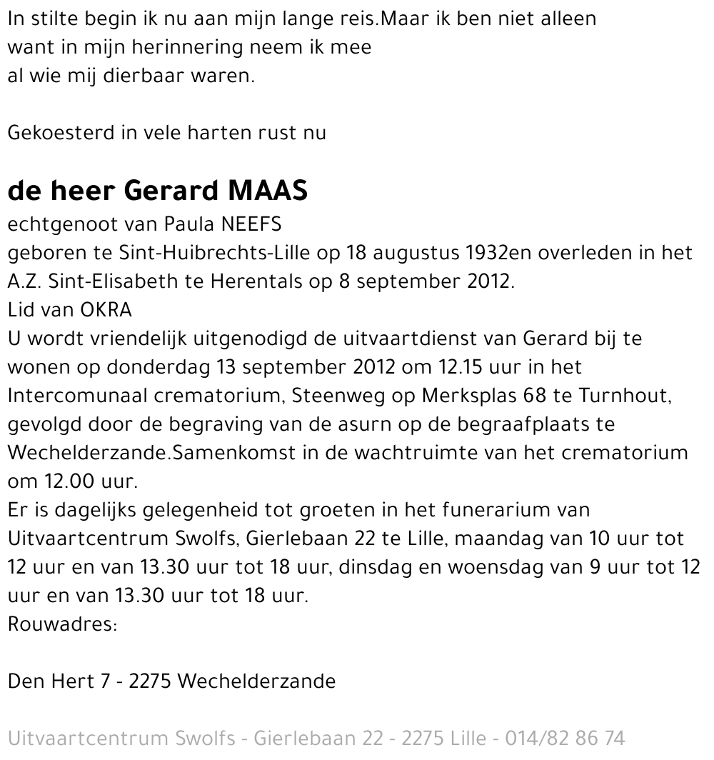 Gerard Maas