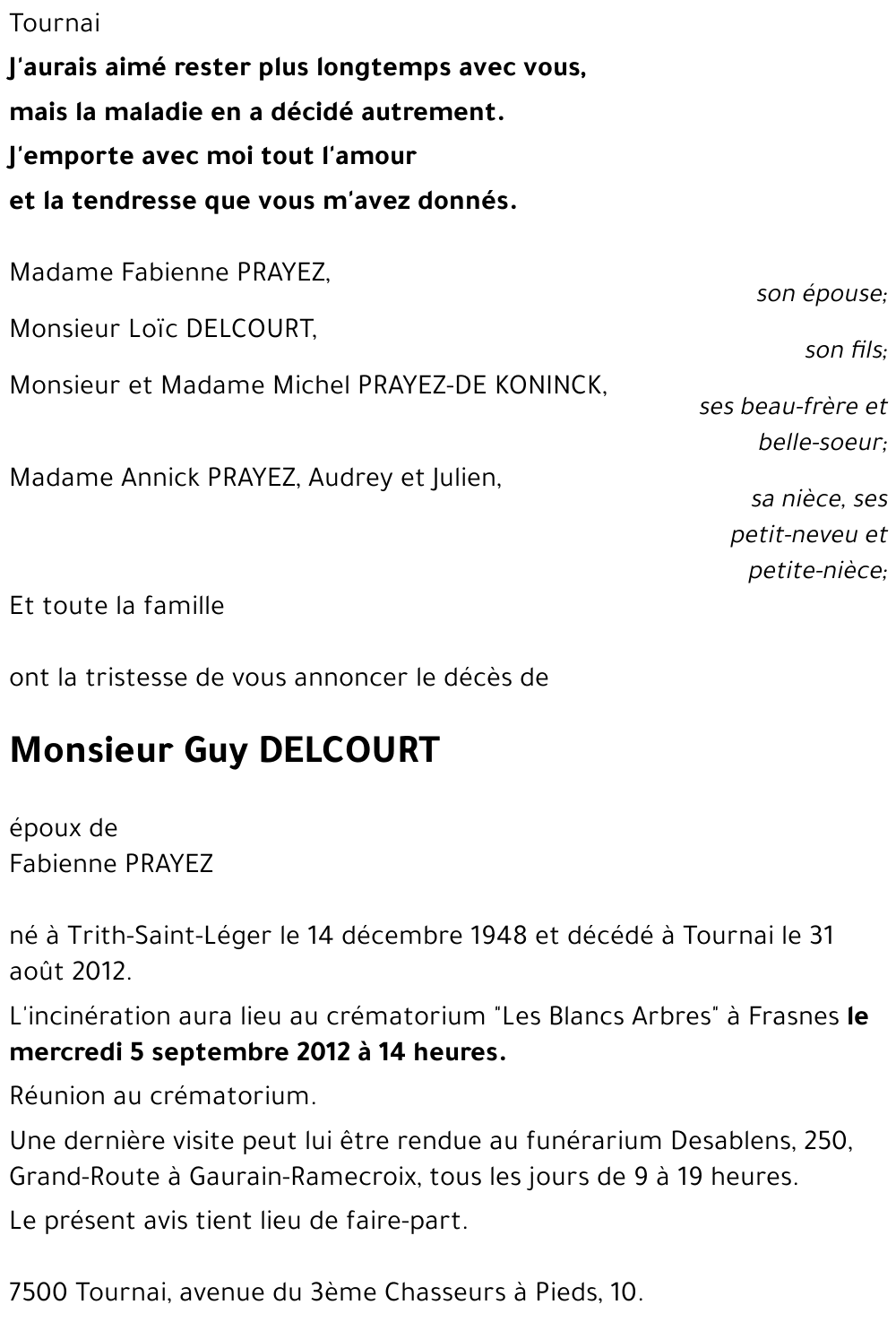 Guy DELCOURT