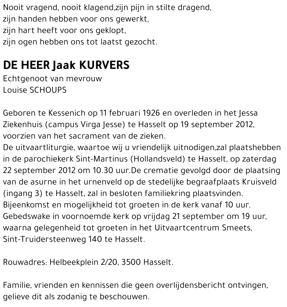 Jaak Kurvers
