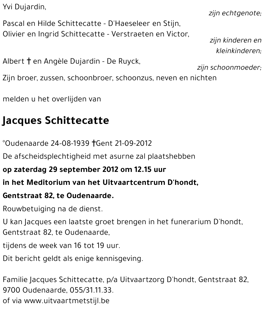 Jacques Schittecatte