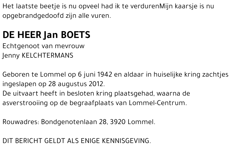 Jan Boets