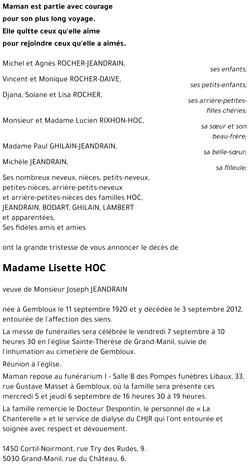 Lisette HOC