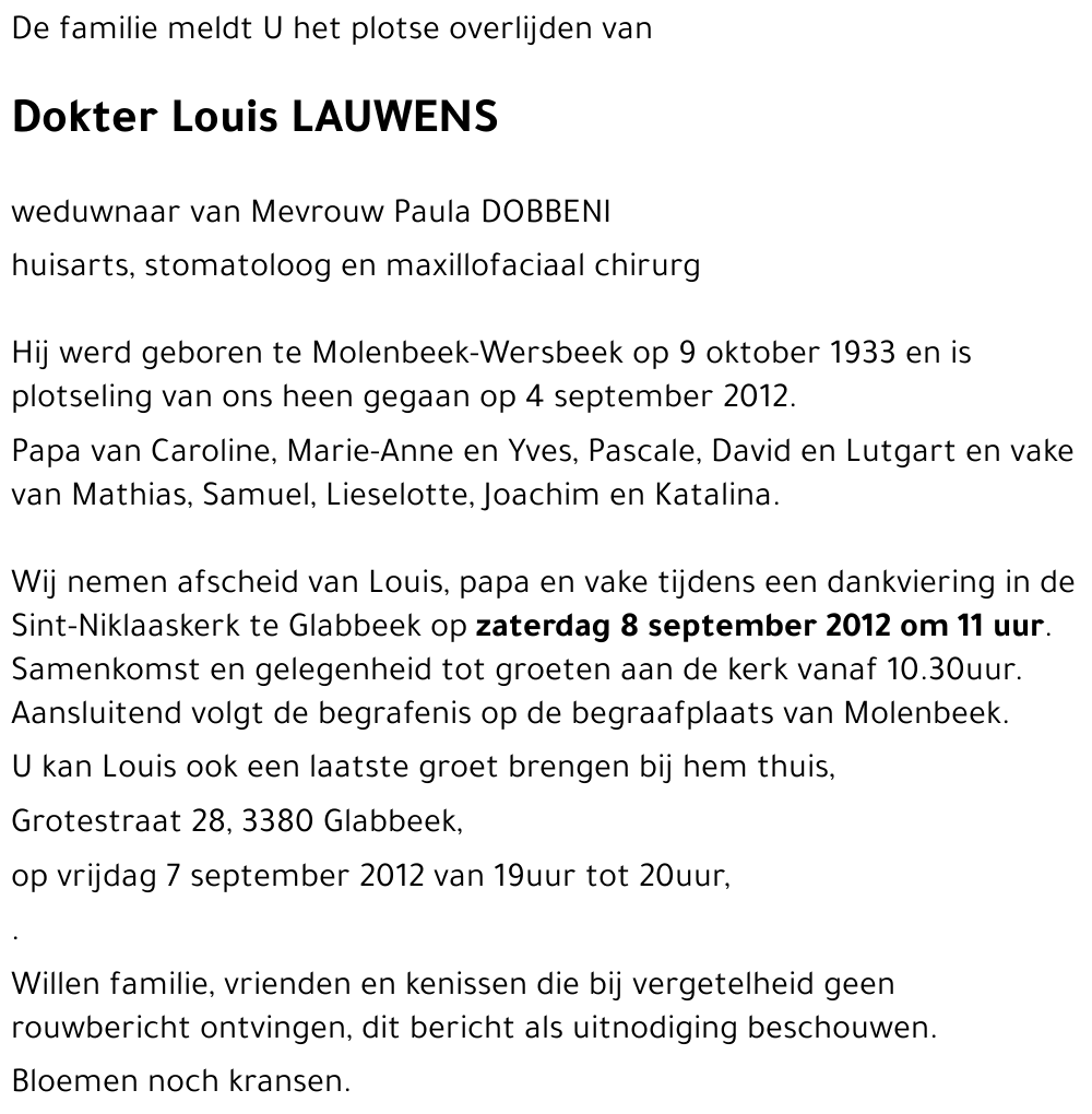 Louis LAUWENS
