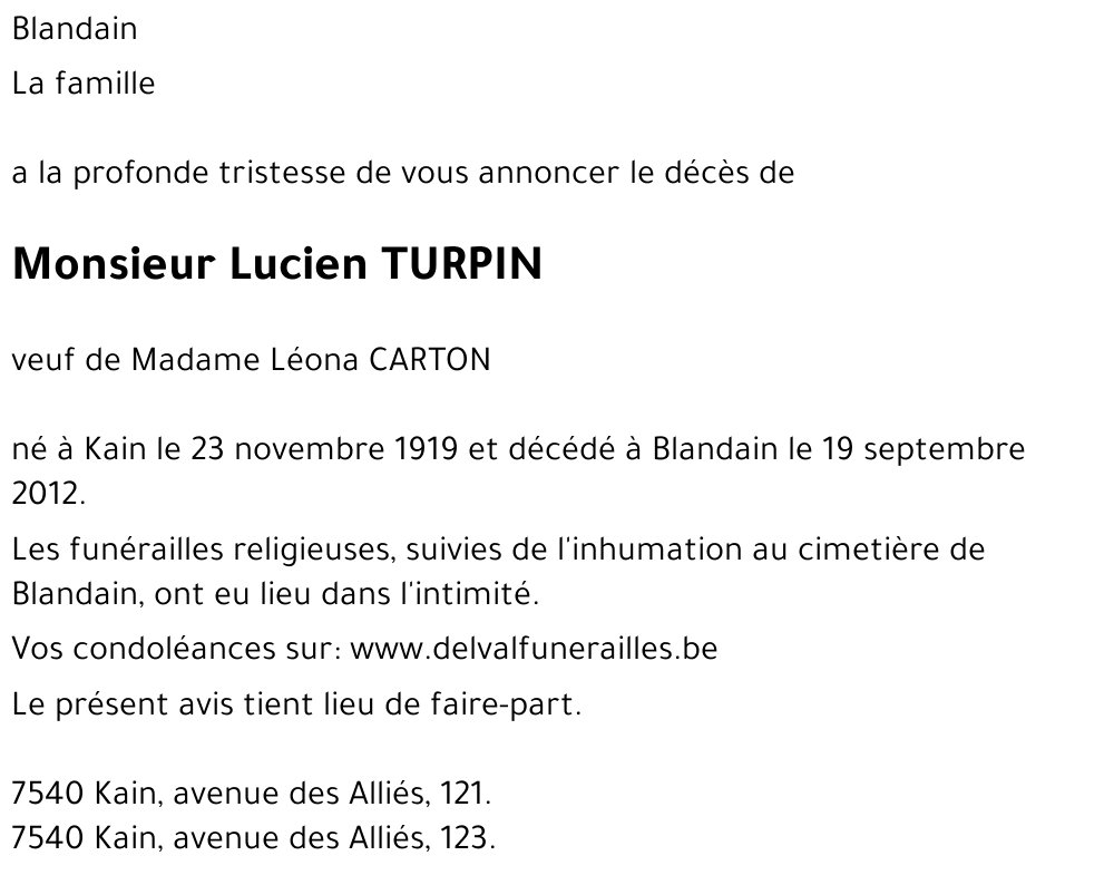 Lucien TURPIN