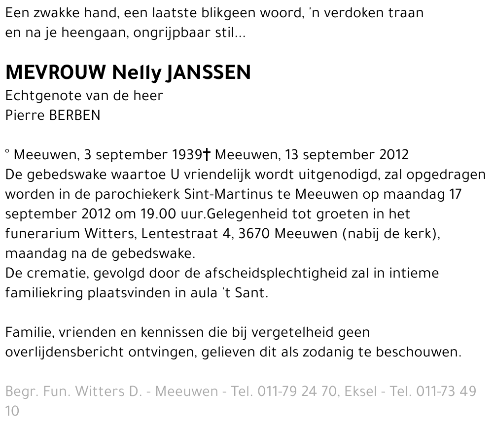 Nelly Janssen