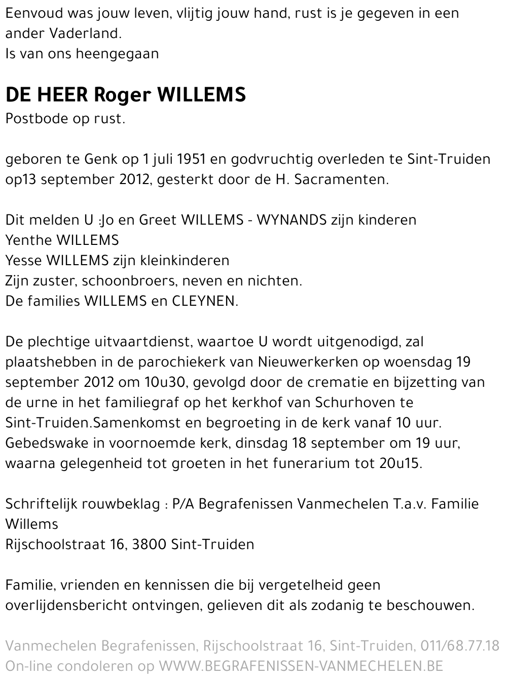 Roger Willems